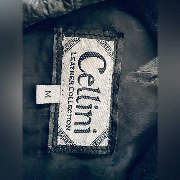 Cellini Vintage Leather Kids Jacket - Picture 5 of 5